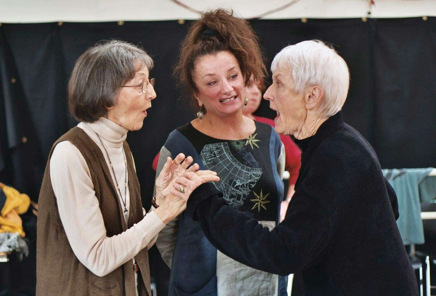 Dorothy Vislocky, Jana Feinman, and Joan Woodbury