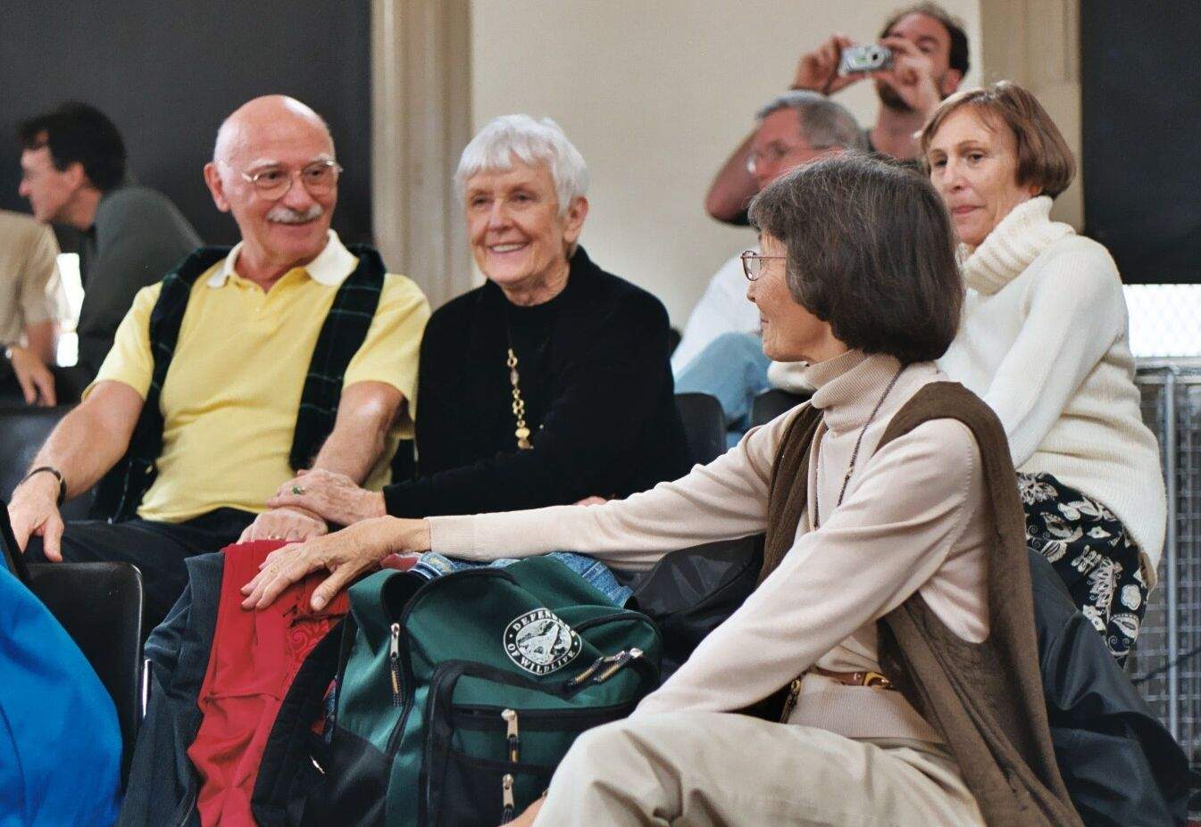 Murray Louis, Joan, Dorothy Vislocky, and Claudia Gitelman